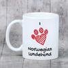 Norwegian Lundehund, Norsk Lundehund - Cup with a Dog, Cute Cup with Graphics, a Gift with Your Photo from the Art-Dog Brand