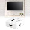 Portable Vedio Converter Box HDMI-compatible to AV 3RCA Adapter 1080P NTSC PAL