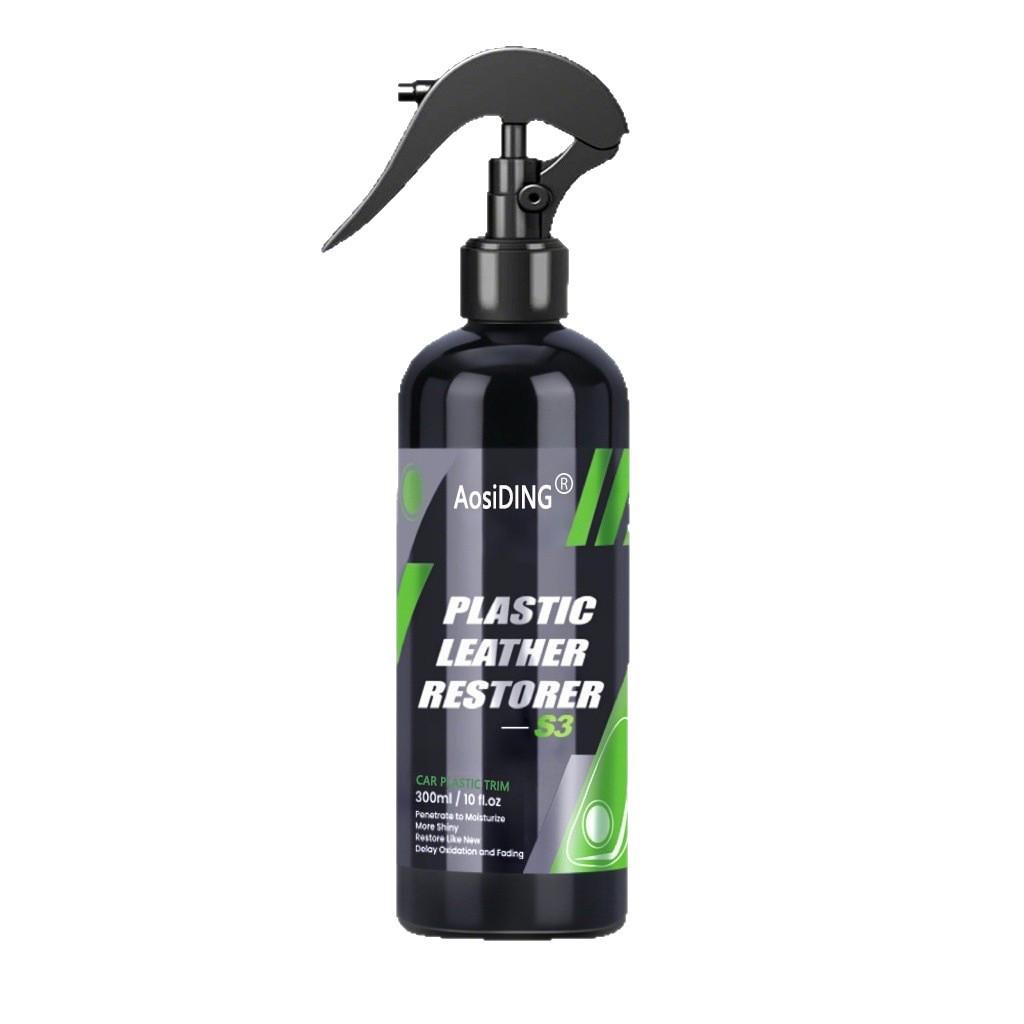 Car Dashboard & Interior Leather & Plastic Polish Wax - Refurbish, Repair & Shine