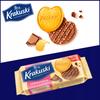 Pakiet Herbatniki Krakuski Serduszka W Czekoladzie 10X171G Bahlsen