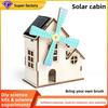 Science Experiment Solar House Diy Kit For Kids Educational Physics Toy