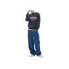 MLB New York Yankees Soft Simple Comfortable Loose Wide Leg Slimming Jeans Men jeans Indigo 3LDPB0134-50INS