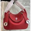 Borsa da Medico Originale in Vera Pelle Piena con Texture Borsa Morbida Strutturata da Donna a Tracolla o da Mano