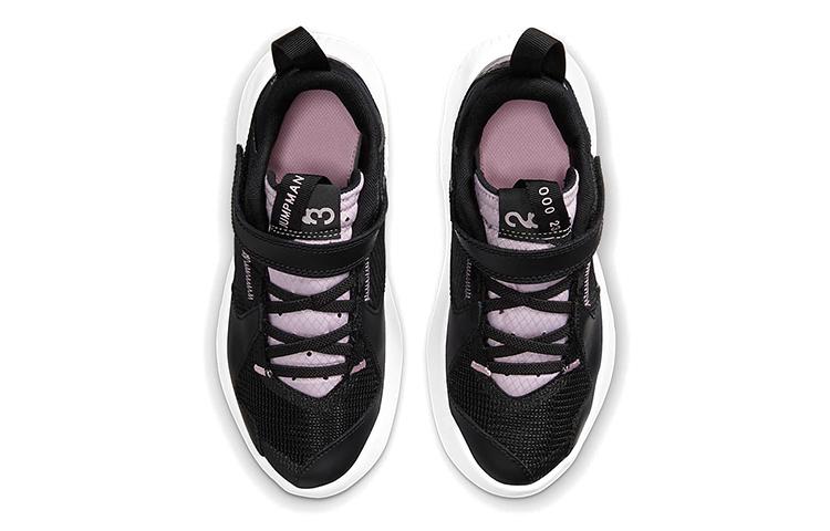 Jordan Delta Low top Sports Casual Shoes Black Purple Children Aged 3 7 Years Old DB6198-016