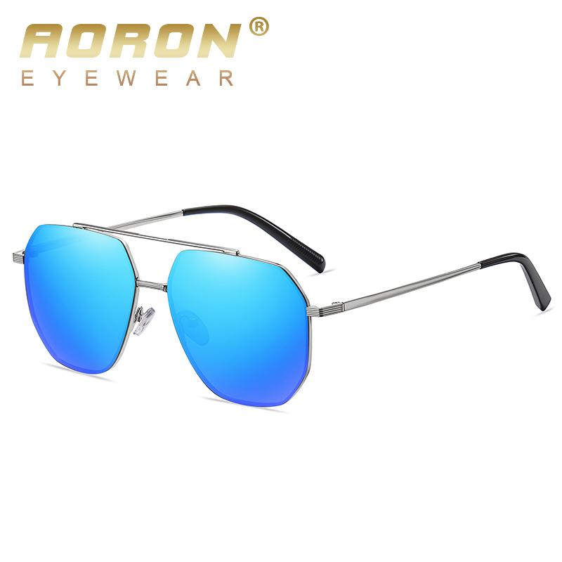 aoron More Than 100 Colors Polarized Sunglasses for Men Women Fashion Design Metal Frame Outdoor UV400 Anti Glare Driving Glasses