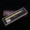 Bamboo Glass Dip Pen with Artistic Colored Ink Calligraphy Crystal Signature Pen for Drawing Writing Office School Supplies