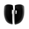 Gloss Black Auto Side Rearview Mirror Cover Caps Wing Mirror Housing For VW Touareg 2011 - 2018 7P6857537 7P6857538