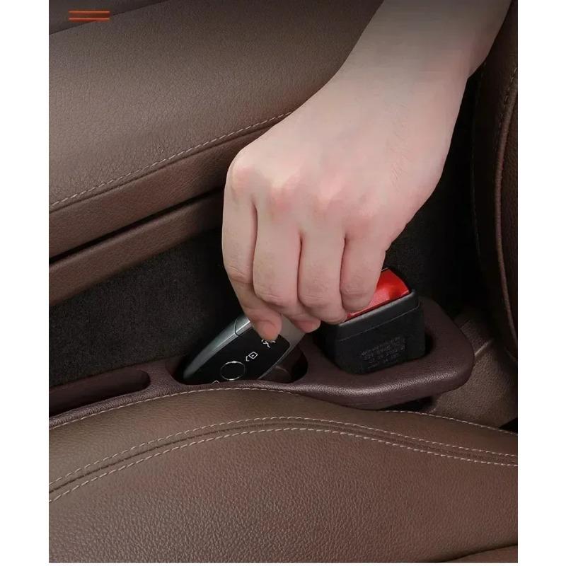 Wypełniacz szczelin w siedzeniach samochodowych PU, boczny szew, uniwersalny, szczelny organizer do przechowywania szczelin w siedzeniach, akcesoria do wnętrza samochodu, 1 para