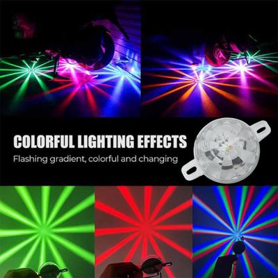 LED Chassis Lights 9-36V Waterproof Watermelon Lights Multi-Color Motorcycle Underbody Lights Flashing Atmosphere Warning Lights for Cars Trucks ATVs
