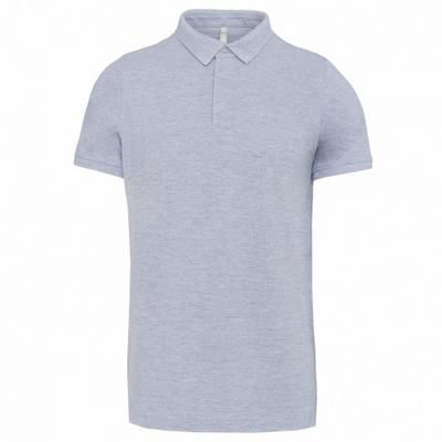 Men's Piqué Stud Front Polo Shirt