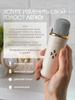 Portable Bluetooth speaker wireless karaoke karaoke system  White two microphones