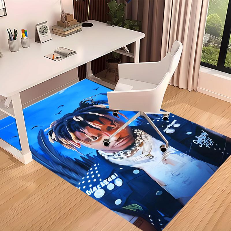 Juice WRLD Printed Absorbent Washable Carpet, Non-Slip Bathroom Mats, Kitchen Rugs, Yoga Mat,Living Room Entrance, Camping Picnic Rugs
