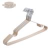 JINGRUIXIANG Stainless Steel Non-Slip Clothes Hangers (10 Pack)