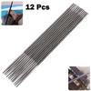 Saw Blade Files Chain Saw Files Wood Cutting Tools 12Pcs 4mm Bearing Steel Chain Filing Woodworking Chainsaw File
