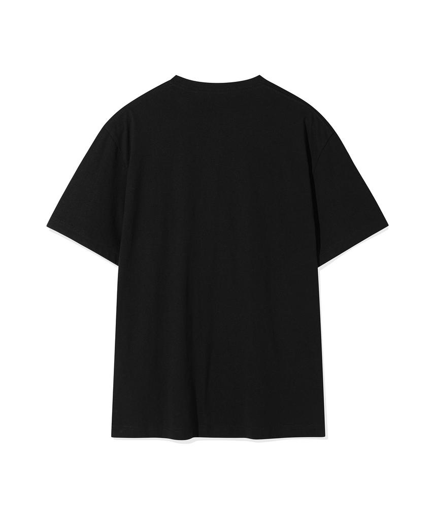 WACKY WILLY [26Ss] 3-Pack Signature Short Sleeve T-Shirt Black/White/Gray