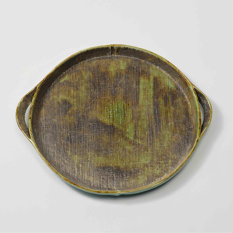 Arterra Ceramic Mixed Color Decorative Plate