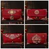 Best Wishes 2024 Money Pocket Multiple Patterns Brocade Red Envelope  Party Gifts