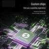 240W 4-in-1 Wireless Phone Charging Cable Compatible with Apple, Featuring Colorful LED Lights