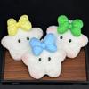 Toys Plush Star With Squeaker And Bow Chain Ultra Soft Stuffed Gifts Animal