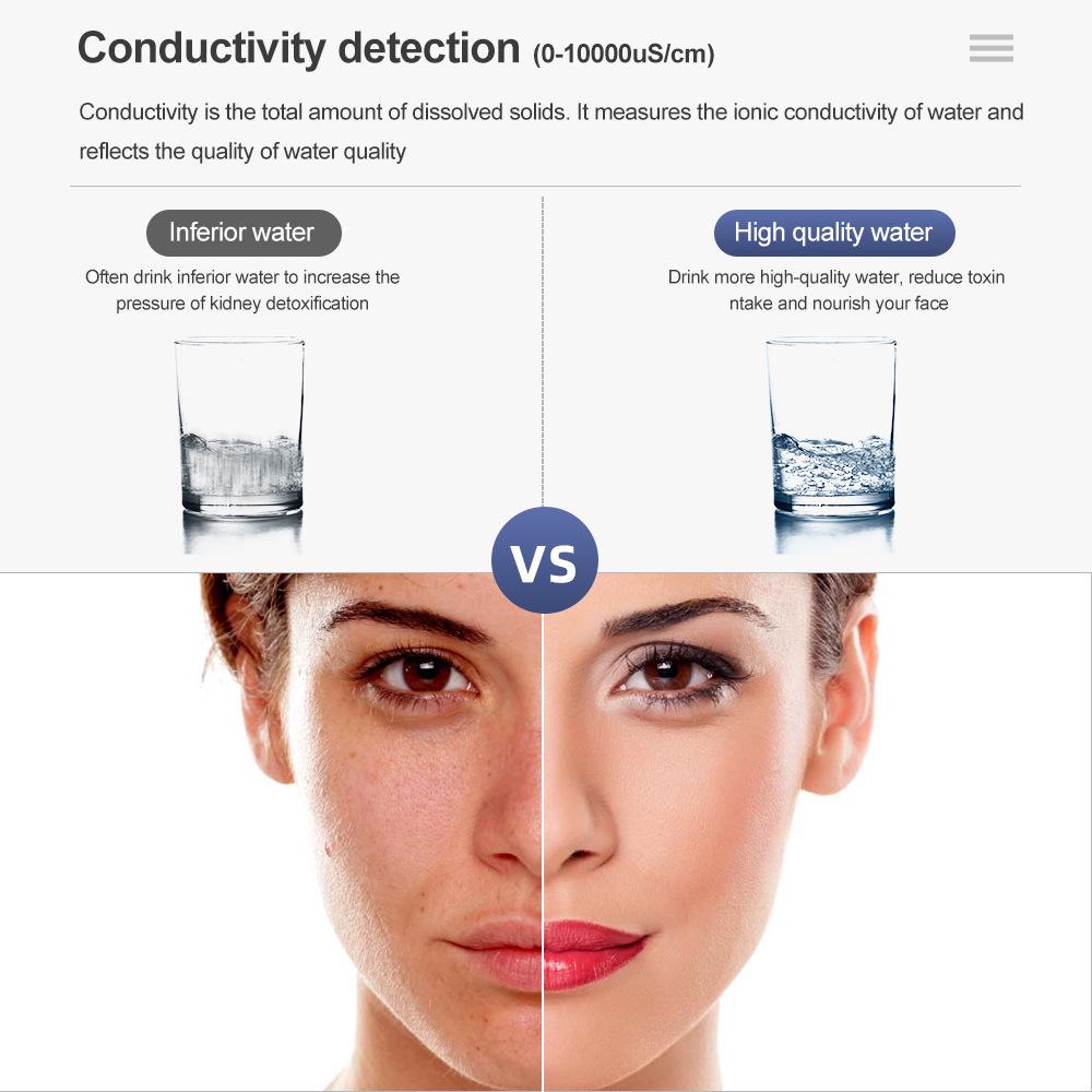 EZ-9909A 5-in-1 Waterproof Salinity Meter with Backlight for Aquariums & Seawater