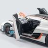 1/32 Koenigsegg ONE 1 Model sportovního auta z hliníkové slitiny Odlitky Kovové závodní vozidla Model Simulace Zvuk a světlo Dětská hračka Dárek