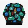 Stella Mccartney Tt4r20 Z1393 930mc Monster Logo Print Kids Sweatshirt
