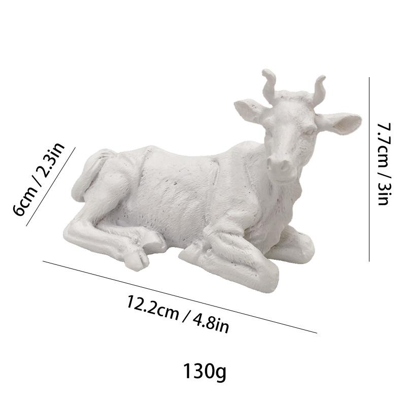 Simulated Human Figure Sculpture Christ Catholicism Shepherd Angel Resin Handicrafts Jesus Home Decoration Ornaments