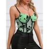French Style New Sexy Hot Underwire Corset with Fishbone Desig Desire Style Women'S Fitted Bodice