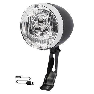 Retro Bicycle Lights for Bikes At Night Bicycle Lights for Night Riding Bike Rear Light Front Lights Plastic Bike Headlight