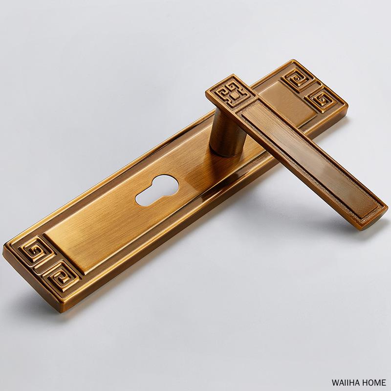 Bedroom Retro Interior Door Lock Sturdy Door Handle Color Kitchen Home Wooden Door Furniture Aluminum Door Lock