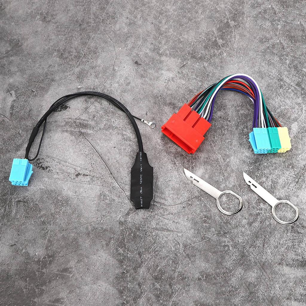 20pin 8pin Bluetooth 5.0 Audio Adapter Radio Connector Car Stereo Fits for A2 A3 8L 8P TT