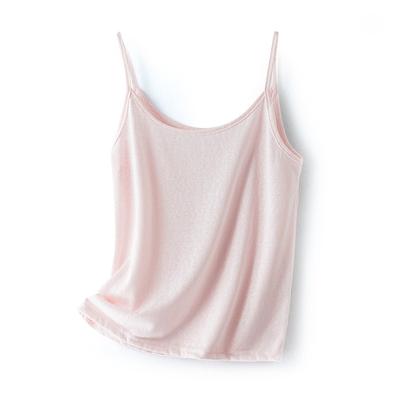 Um Novo Estilo de Verão de Top Halter Leve e Fresco para Mulheres, Solto, Casual e Versátil, Camada Interna sem Mangas