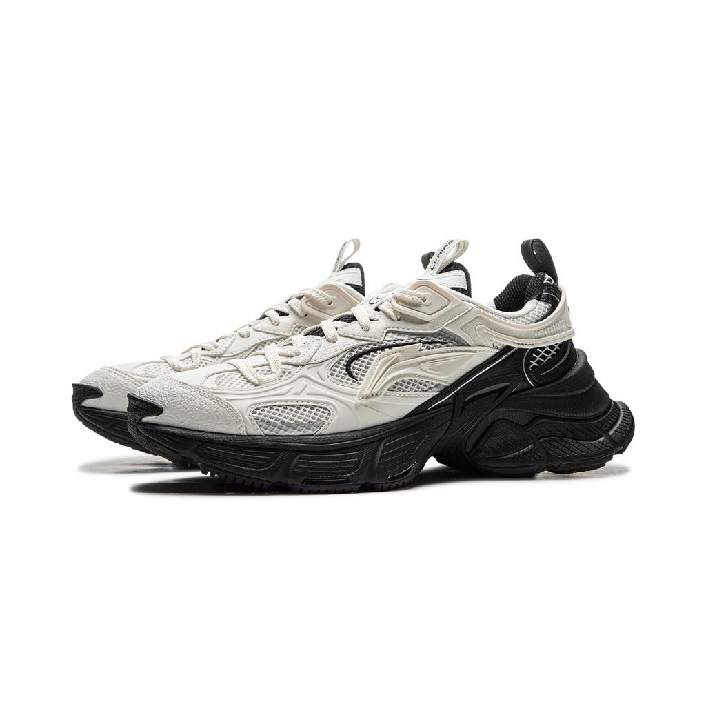 Li Ning Xingji Y2K Millennium Style Cushioning Slip Resistant Abrasion Resistant Breathable Height Increasing Low Top AGCU339-1
