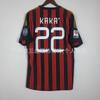 Wholesale sports outdoor retro series AC Milan jersey No. 22 Kaka No. 80 Ronaldinho same football jersey short sleeves