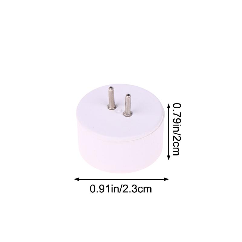 10Pcs Mr16 To Gu10 Socket Base Halogen Light Bulb Lamp Adapter Converter High Temperature Resistance Conversion Lamp Holder