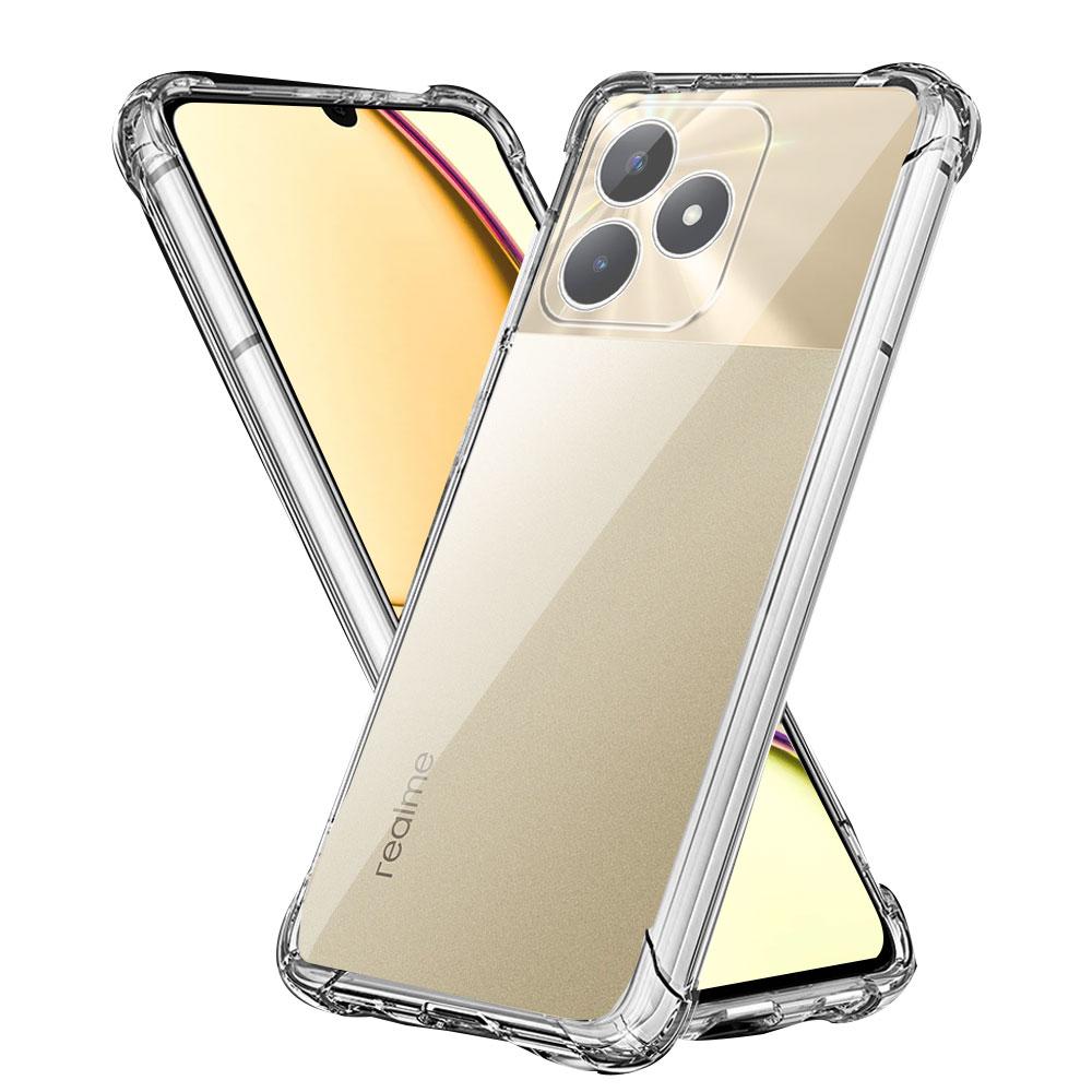 For Realme C51S C51 Case Silicone Soft Clear Shockproof Protect Back Cover For Realme C53 Clear Phone Case on Realme C55 Fundas