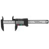 Digital LCD Display Caliper High Accuracy Plastic Carbon Fiber Vernier Scale 0-100mm