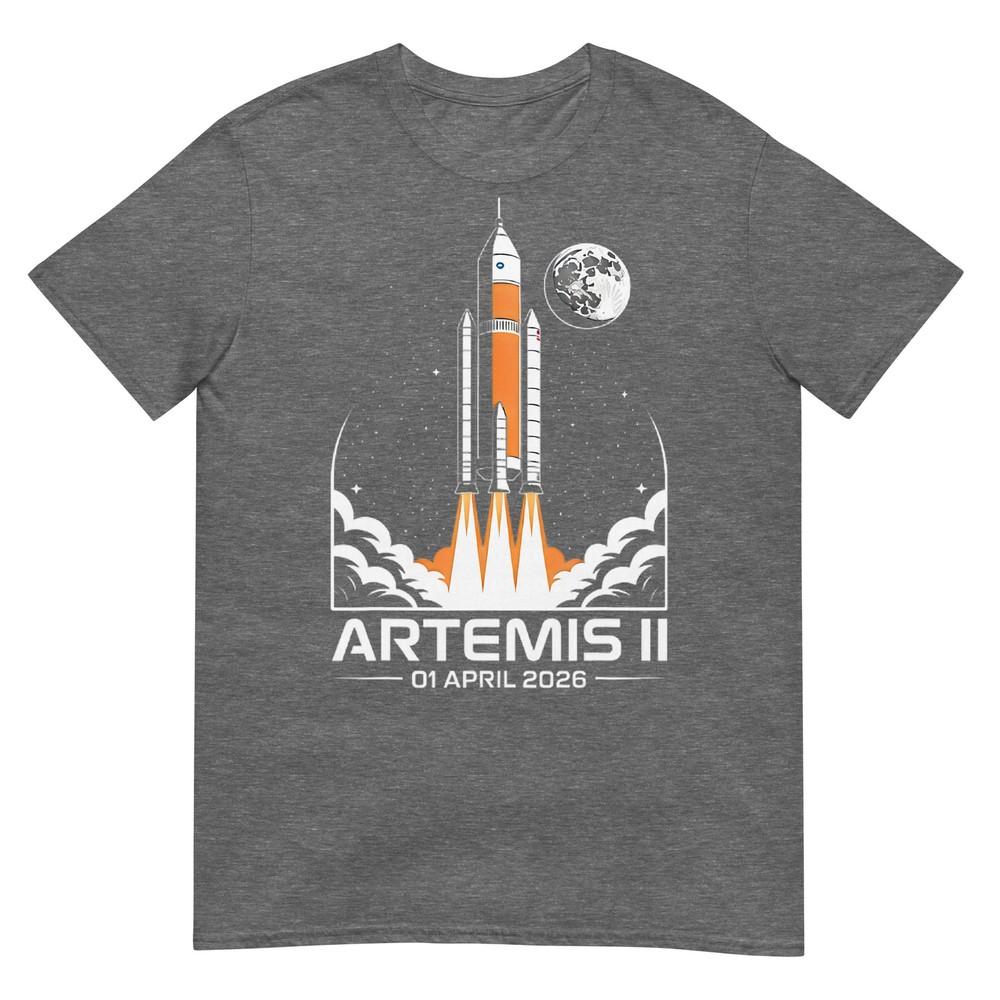 Artemis Ii Launch To The Moon Space Mission April 2026 TShirt