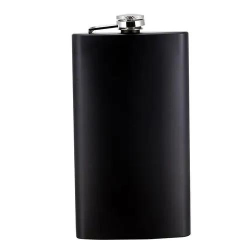

Stainless Steel Hip Flask Portable Groomsmen Gifts Personalized Hip Flask Set Travel Vintage Bottles Kitchen Accessories чорний