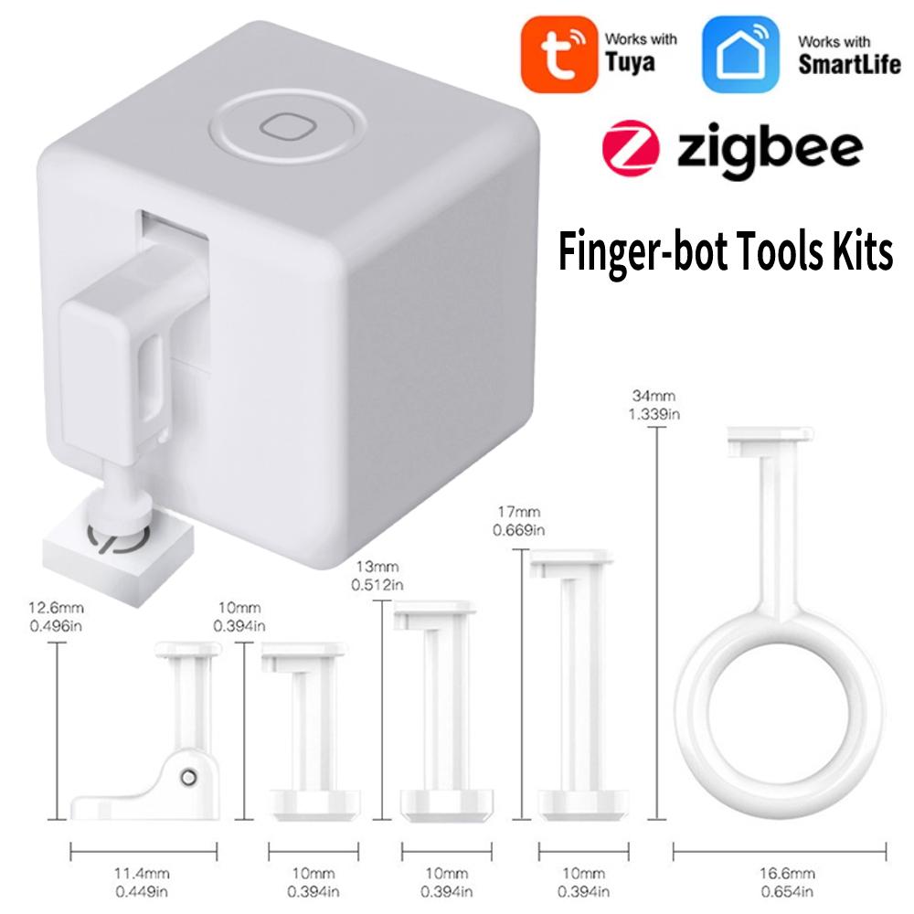 Tuya ZigBee Finger-bot Plus Smart Touch-Taste Schalter Arme Bluetooth Finger Roboter Smart Home Automation Funktioniert mit Alexa Google