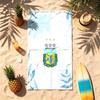 Argentinischer Fußballverband (14) Thema Strandtuch Sandabweisend Weich Und Bequem Geeignet Für Den Pool Camping Yoga Und Tauchen Ein Reise