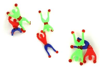 Naissant Spider Dolls: 20-Piece Set - Perfect for Wall Stickers, Climbing and Falling Slowly. Perfect for Giveaways and More.