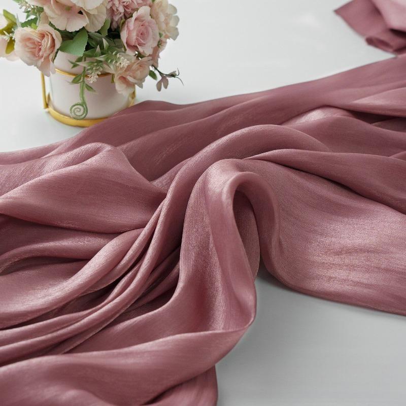 1/3/5m Soft Eugen Cotton Fabric Designer Fabric Solid Color Polyester Fabric, Sewing Material for Summer Dress and Lining Cloth