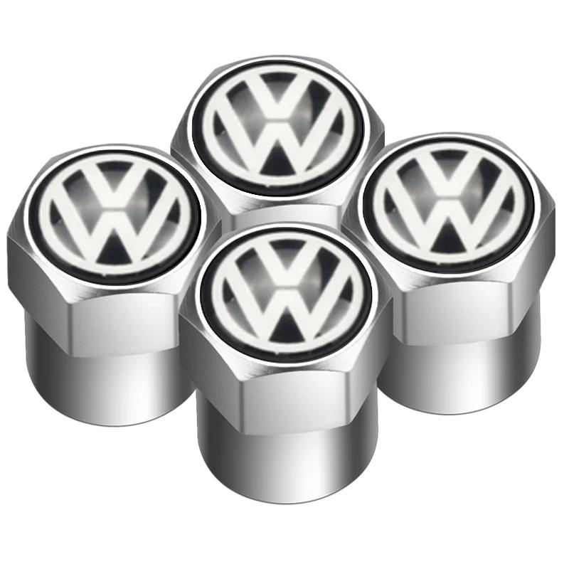

VW GTI GOLF 2026 Hot For VW VOLKSWAGEN 4pcs Auto Emblem Cap Stickers For VW Volkswagen Golf Polo Passat Tiguan Touran Jetta Acce