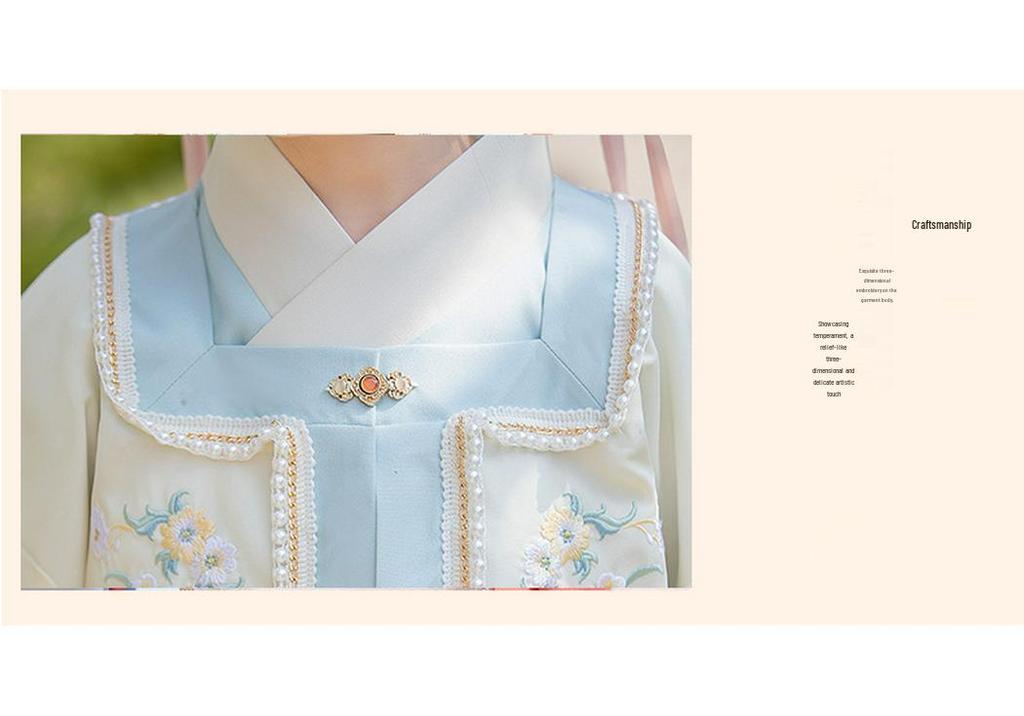 2024 Spring/Autumn Toddler Hanfu: Tang Dynasty Fairy Ma Mian Skirt