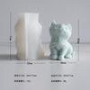 Cartoon Kitten Silicone Candle Mould Cute Cat DIY Soap Resin Plaster Making Tool Animal Chocolate Cake Ice Mold Home Decor Gifts