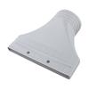 Grey Flat Hose Adapter 22x25x2cm For Portable Air Conditioner Dryer Vent Window Seal Plate AC Cooling System Parts