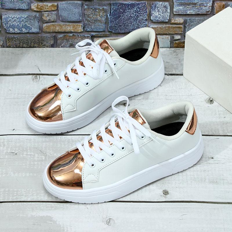 Shoes For Women Breathable Leather Men's Sneakers White Fashion Gym Casual Lightweight Walking Shoes Couple Plus Size Footwear