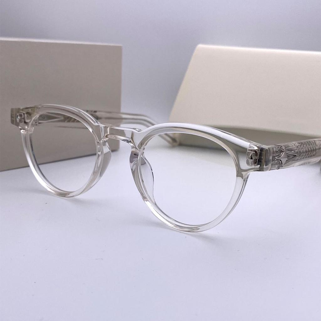High Quality Optical Frame Ron Plate Round Frame Glasses Plain And Versatile Anti-Blue Light