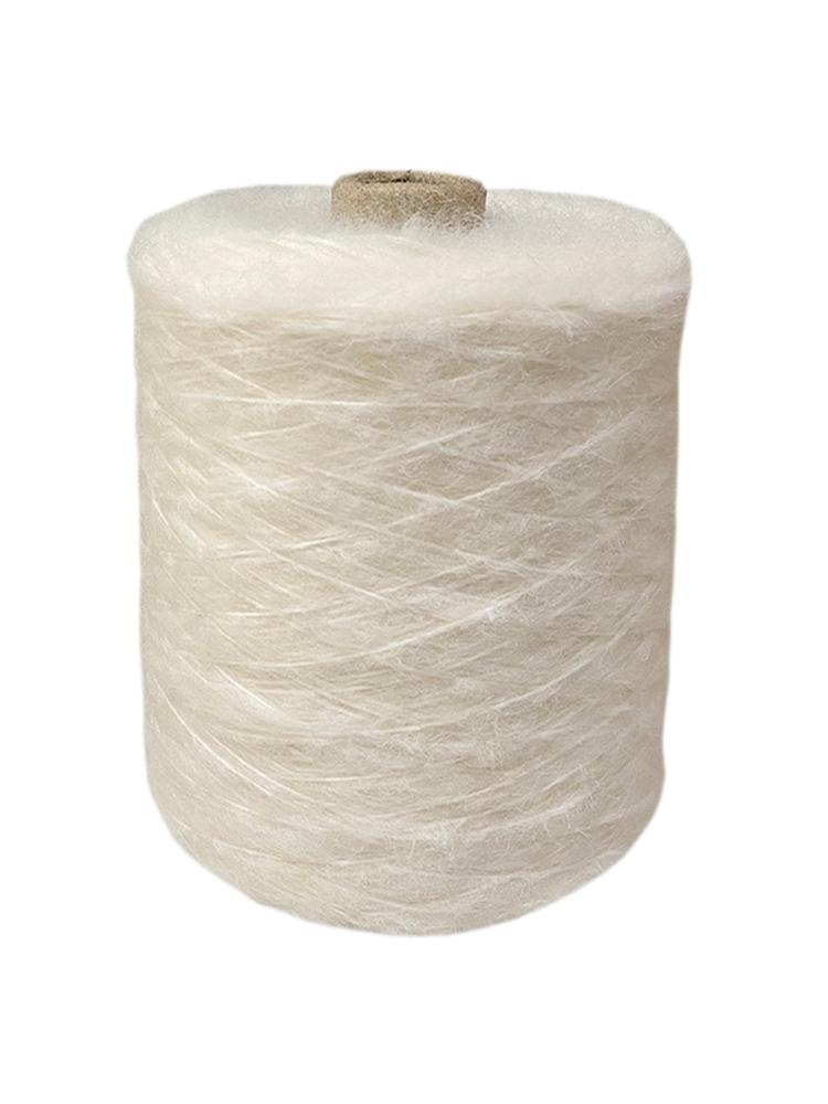 Hand Knitted Hollow Cashmere Spray Yarn Soft Fluffy Woolen Thread for Scarf Sweater Hat DIY Handmade Knitting Material